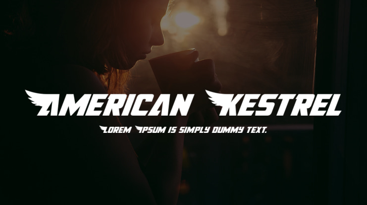 American Kestrel Font Family