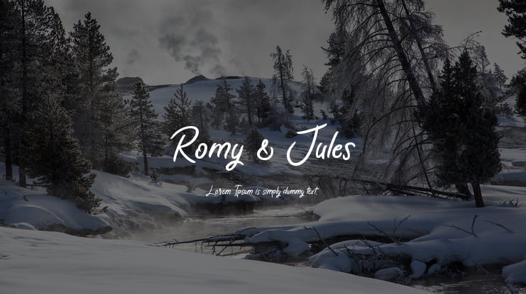 Romy & Jules Font