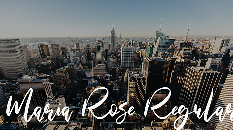 Maria Rose Font