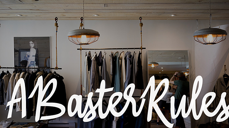 ABasterRules Font