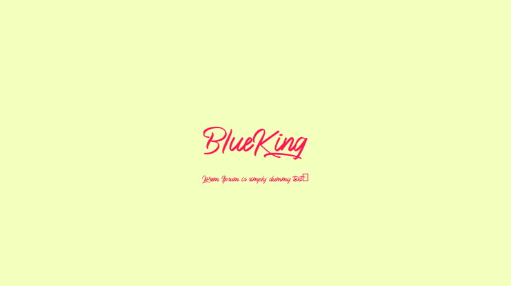 BlueKing Font