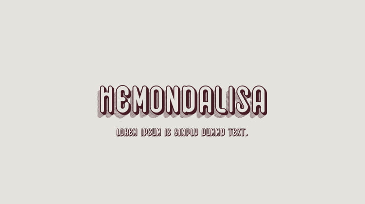 Hemondalisa Font