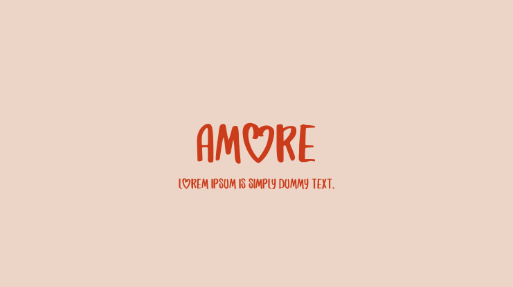 Amore Font
