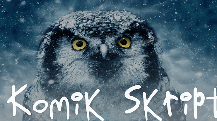 Komik Skript Font