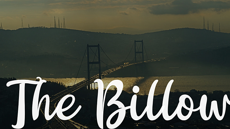 The Billow Font