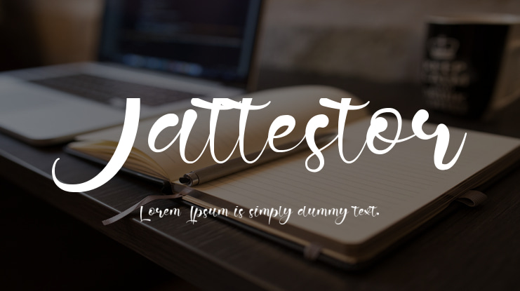 Jattestor Font