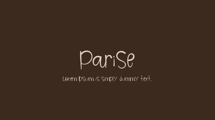 Parise Font