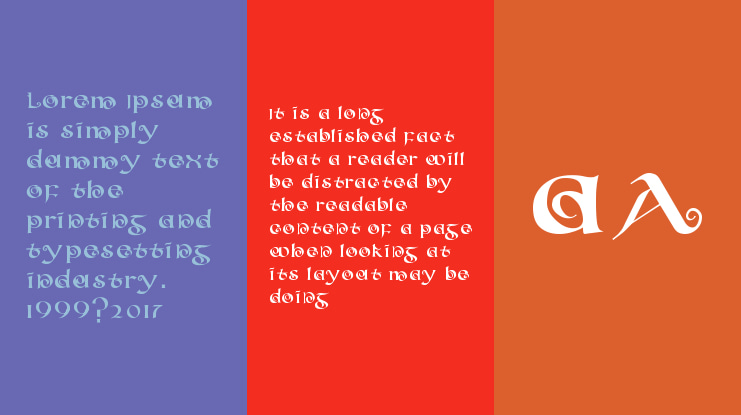 Coiled Uncial Font