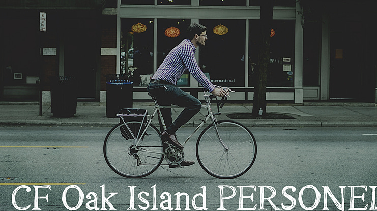 CF Oak Island PERSONEL Font