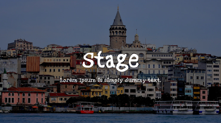 Stage Font