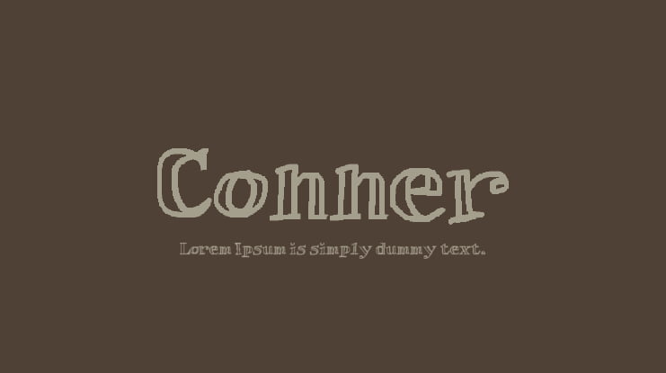 Conner Font