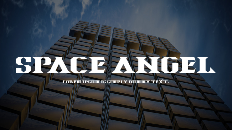 Space Angel Font