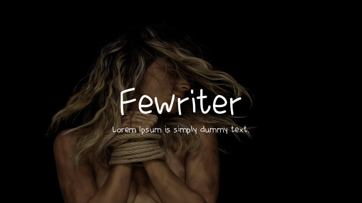 Fewriter Font