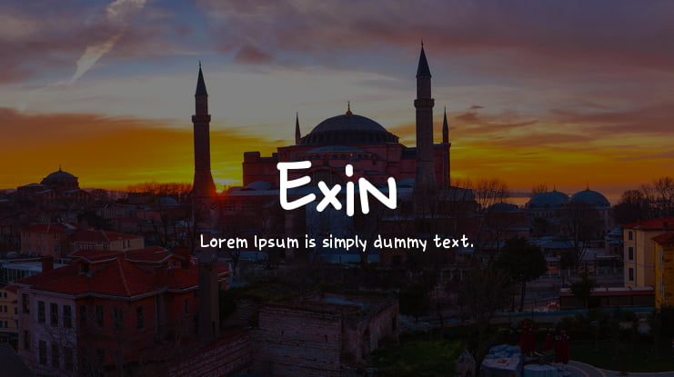 Exin Font