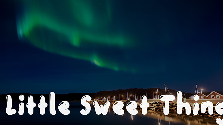 Little Sweet Thing Font