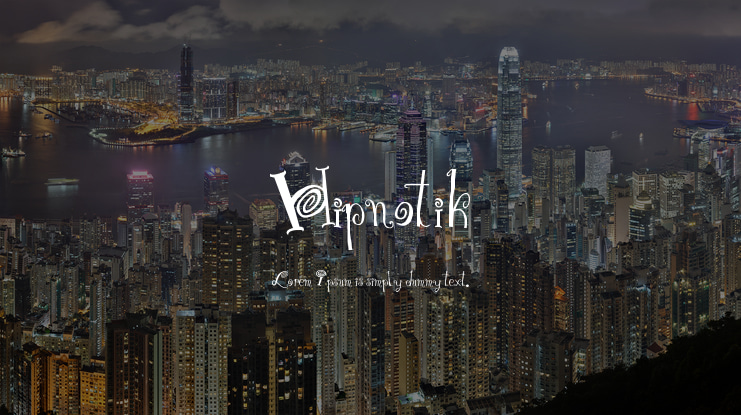 Hipnotik Font
