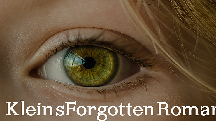 KleinsForgottenRoman Font