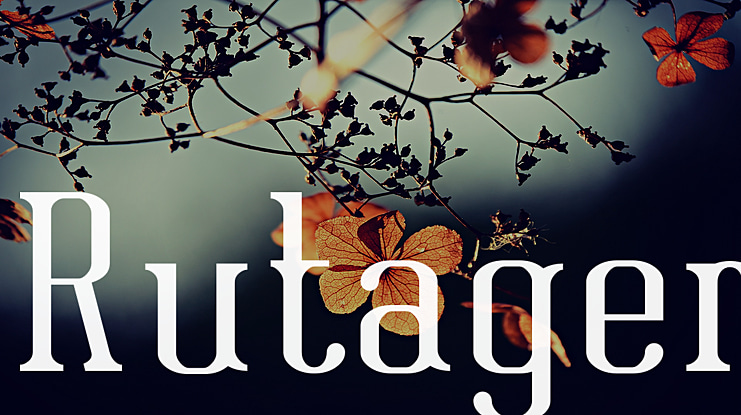Rutager Font