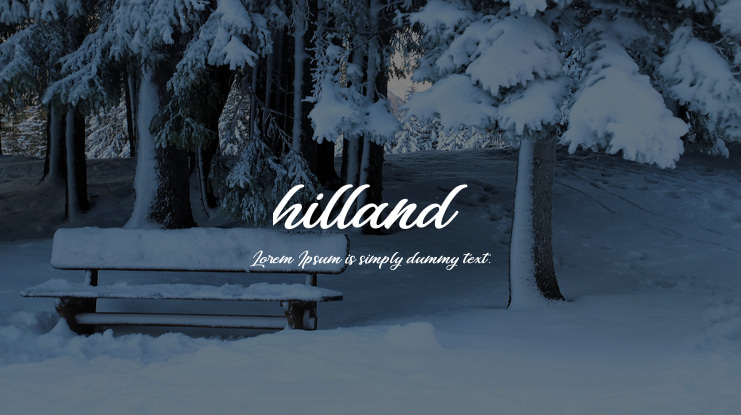 hilland Font