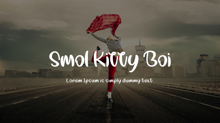 Smol Kitty Boi Font