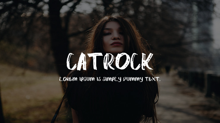 catrock Font