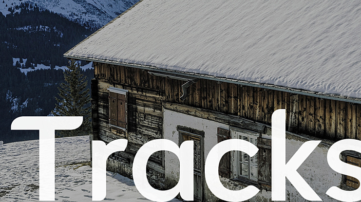 Tracks Font
