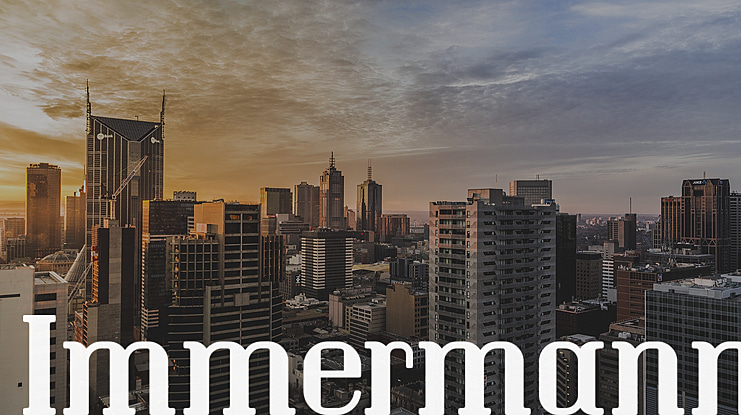 Immermann Font