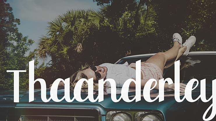 Thaanderley Font