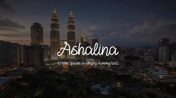 Ashalina Font