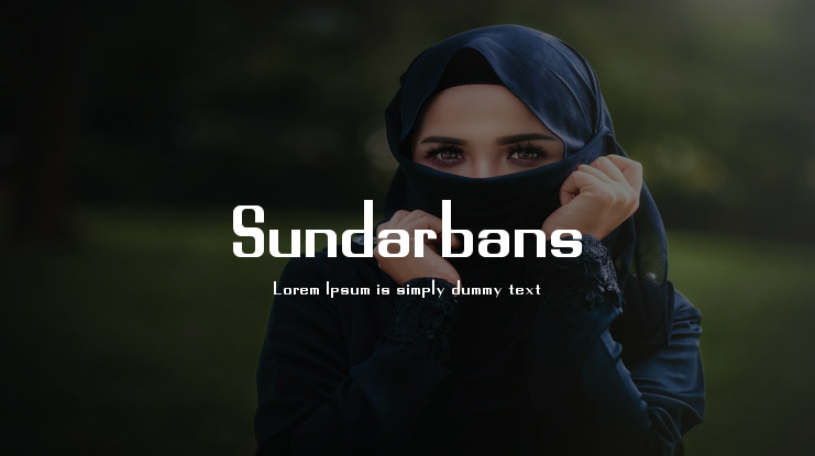 Sundarbans Font