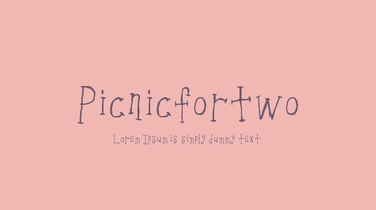 Picnicfortwo Font
