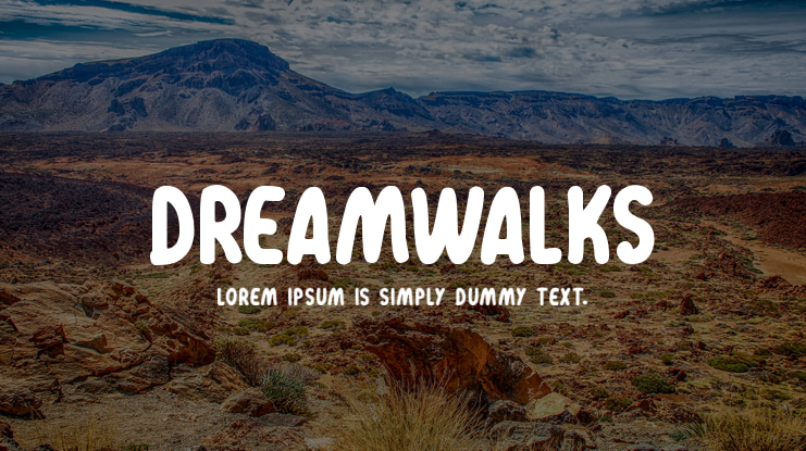 Dreamwalks Font
