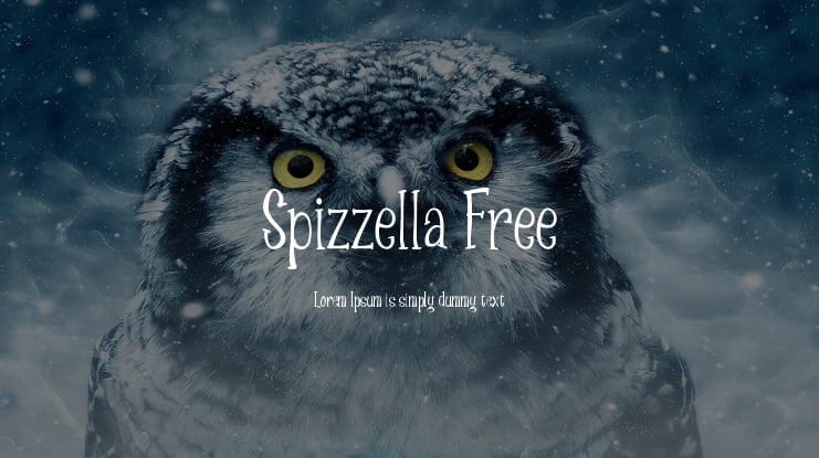 Spizzella Free Font