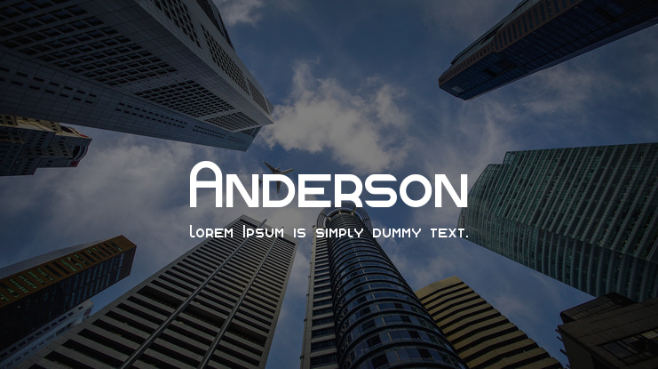 Anderson Font