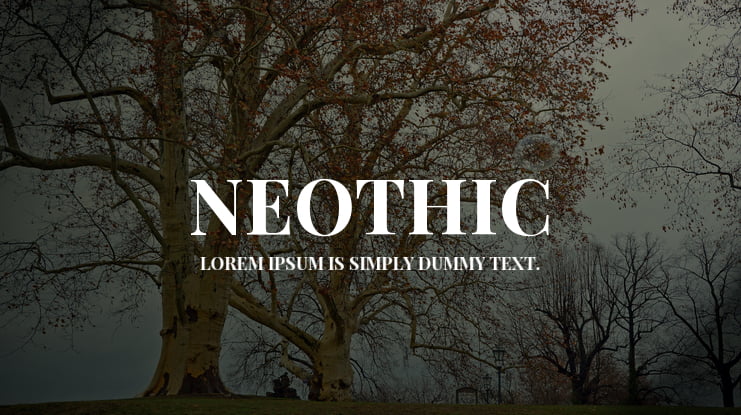 Neothic Font