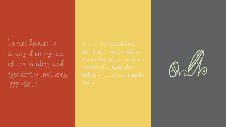 PC-GothicScroll Font