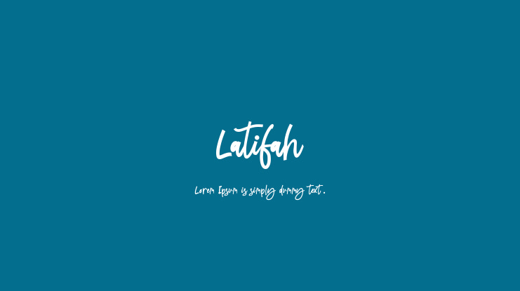 Latifah Font