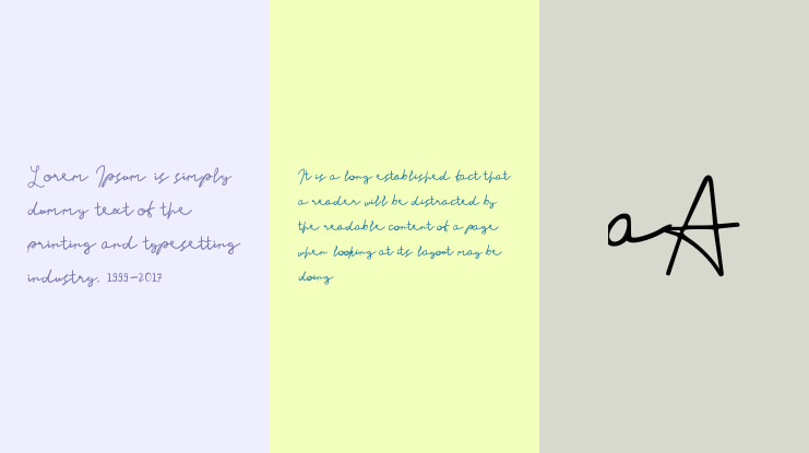 Nusapenida Signature Font