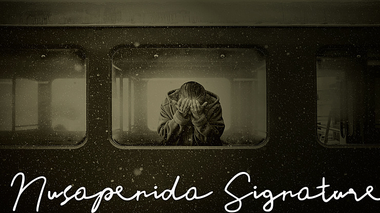 Nusapenida Signature Font