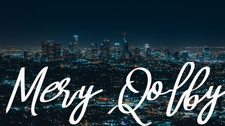 Mery Qolby Font Family