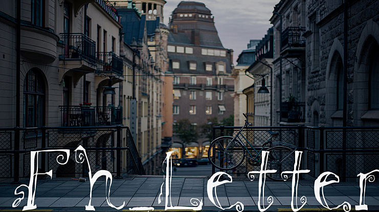 Fh Letter Font Family