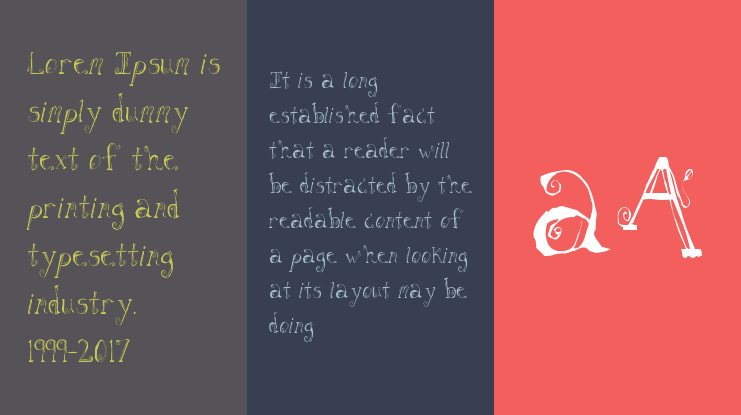 Fh Letter Font Family