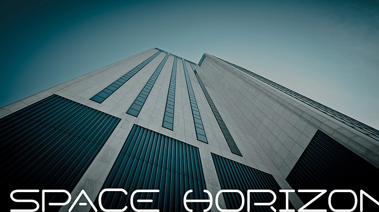 Space Horizon Font