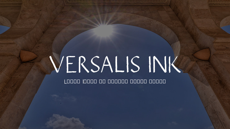 VERSALIS INK Font