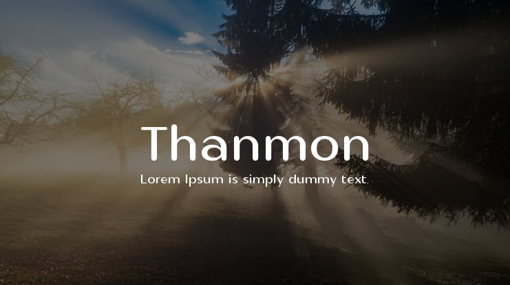 Thanmon Font