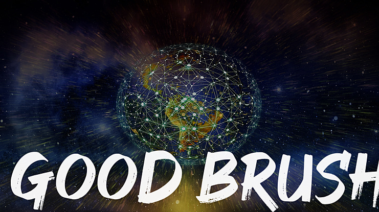 GOOD BRUSH Font