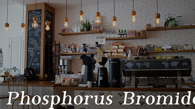 Phosphorus Bromide Font Family