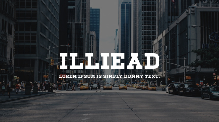 Illiead Font