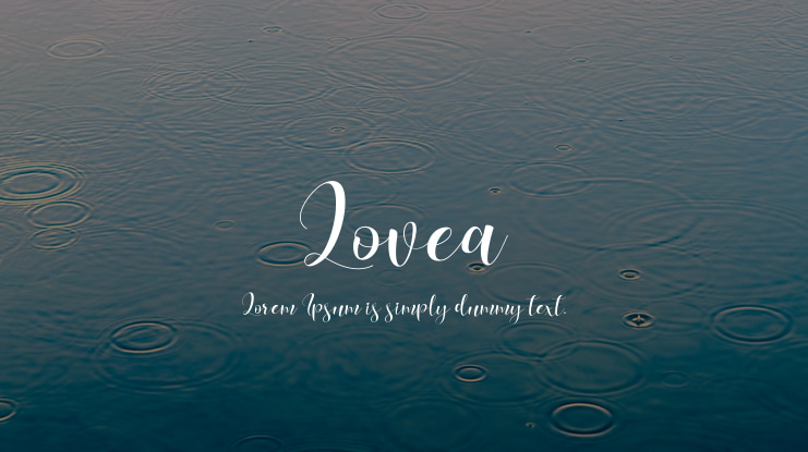 Lovea Font
