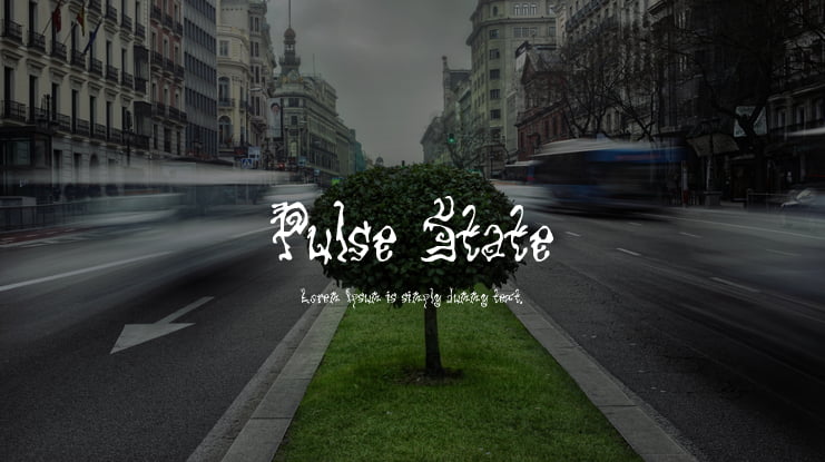 Pulse State Font